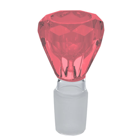 Valiant Diamond 6 Sides Slim - Male 14mm - Pink Bowl