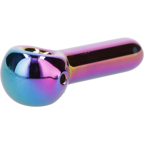 3" Fumed Hammer Pipe - Prism/Rainbow