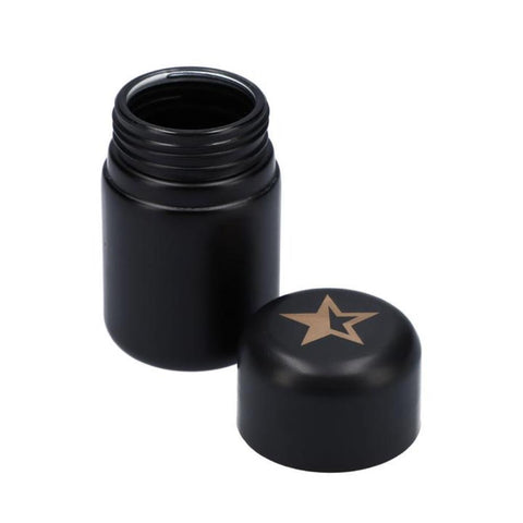 Famous X Black Glass Jar - Small (120ml)