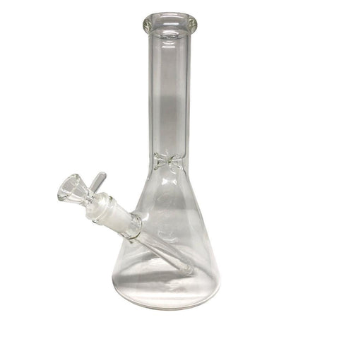 META Cannabis Co. Beaker Bong - Clear (10")
