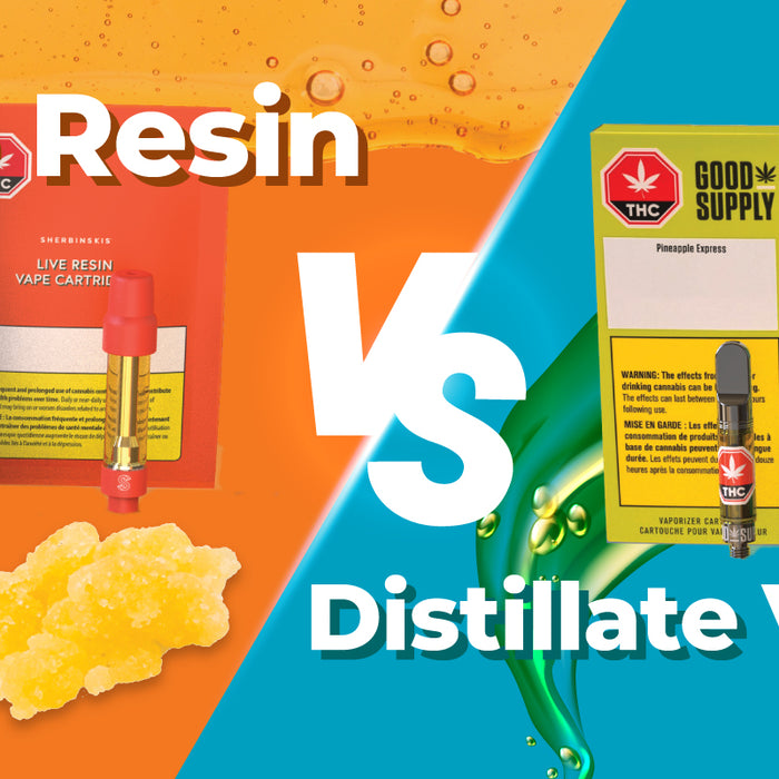 Live Resin vs Distillate Vapes