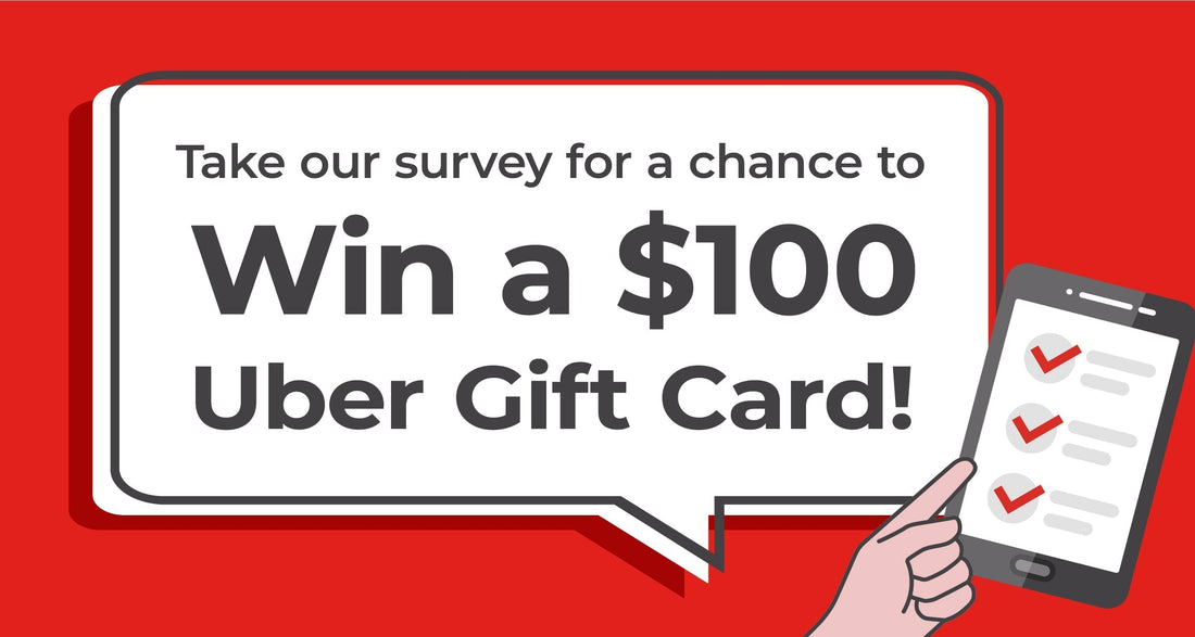 Share Your Feedback for a Chance to Win a $100 Uber Gift Card!