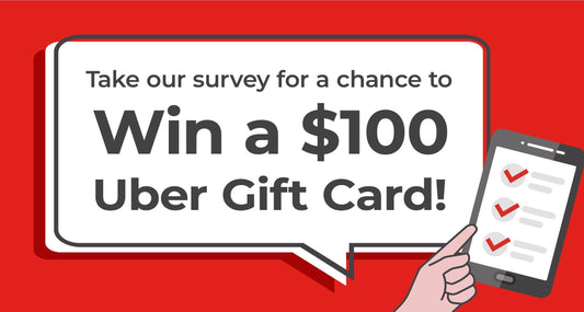 Share Your Feedback for a Chance to Win a $100 Uber Gift Card!