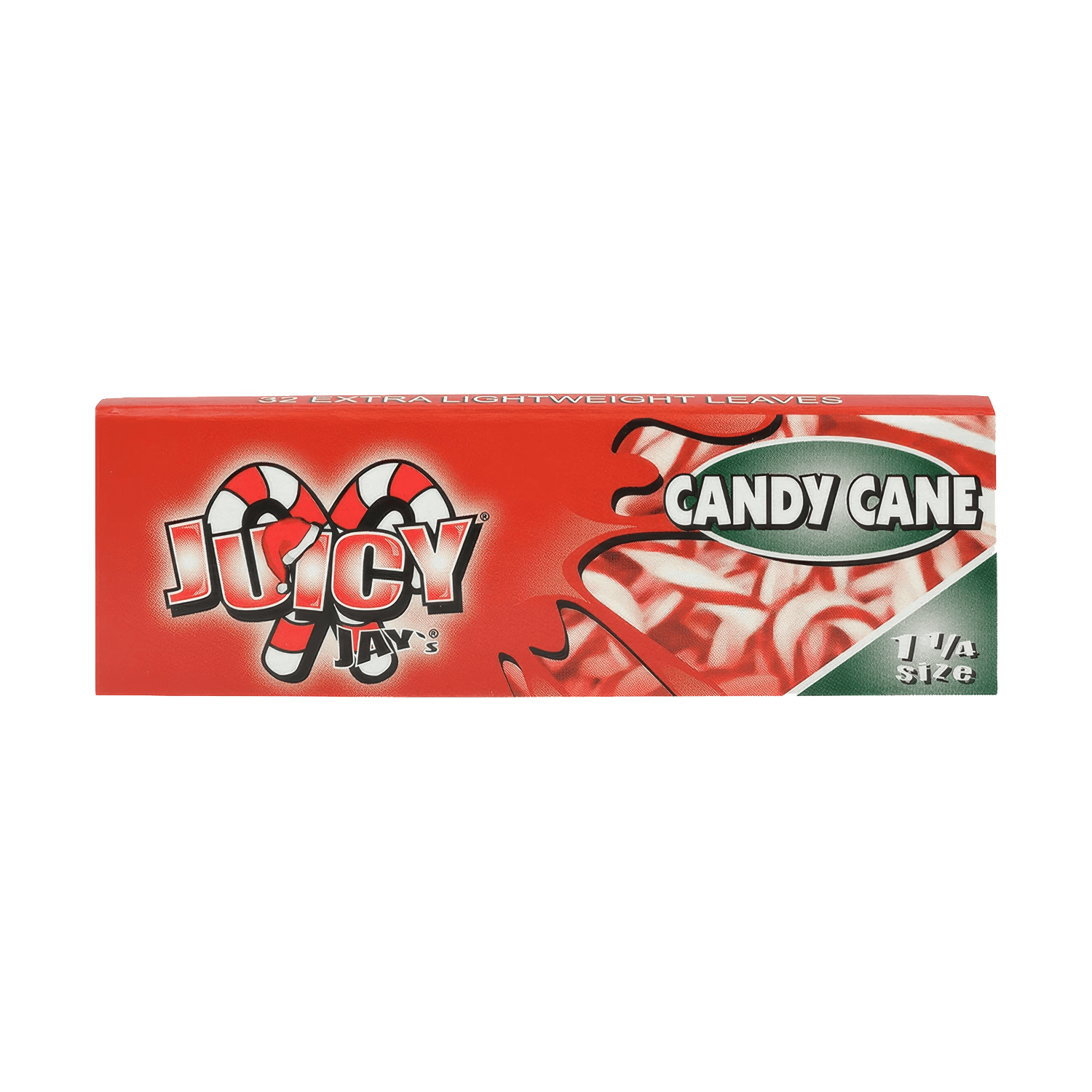 Juicy Jays Each Juicy Jays Rolling Papers - Candy Cane - 1 ¼ Papers & Cones