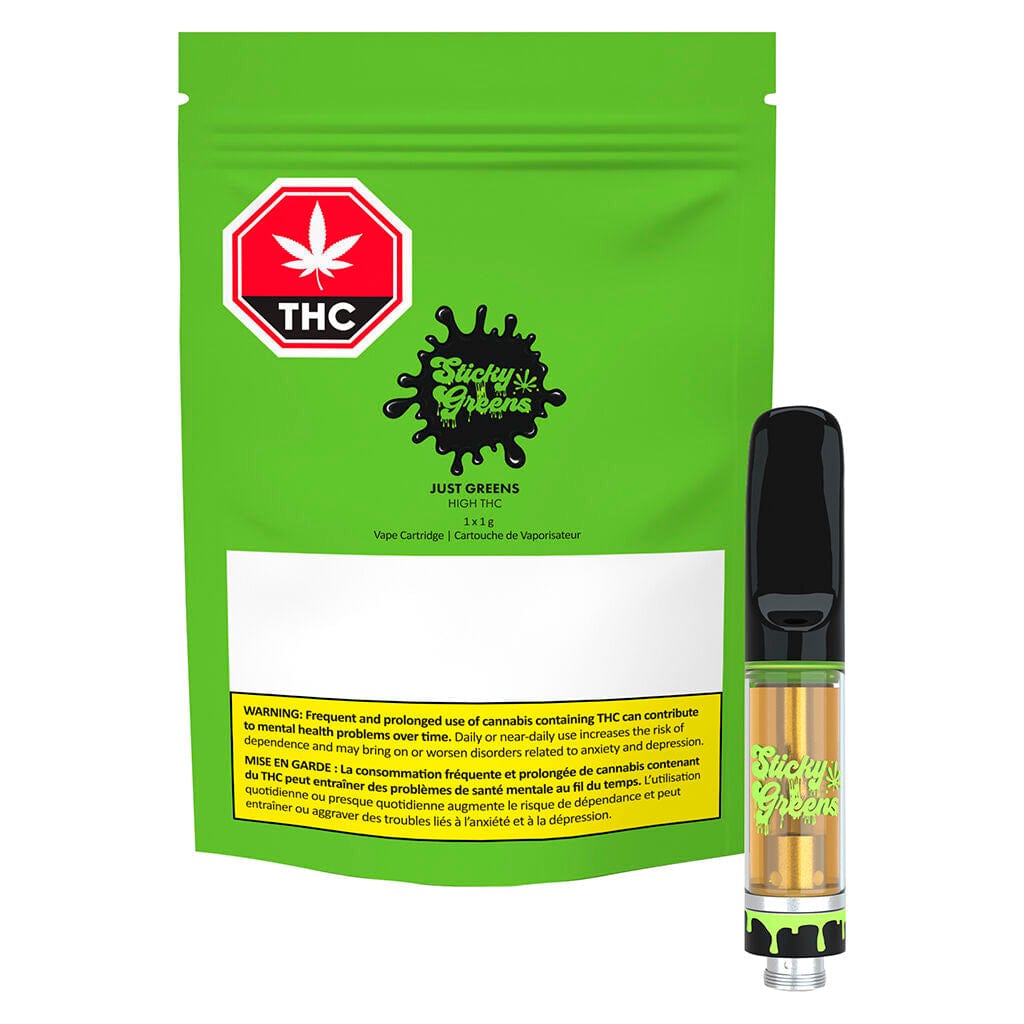 Sticky Greens High THC Distillate Vape Cartridges: Lowest Price | Canna Cabana Sticky Greens High THC Distillate Vape Cartridges: Lowest Price | Canna Cabana