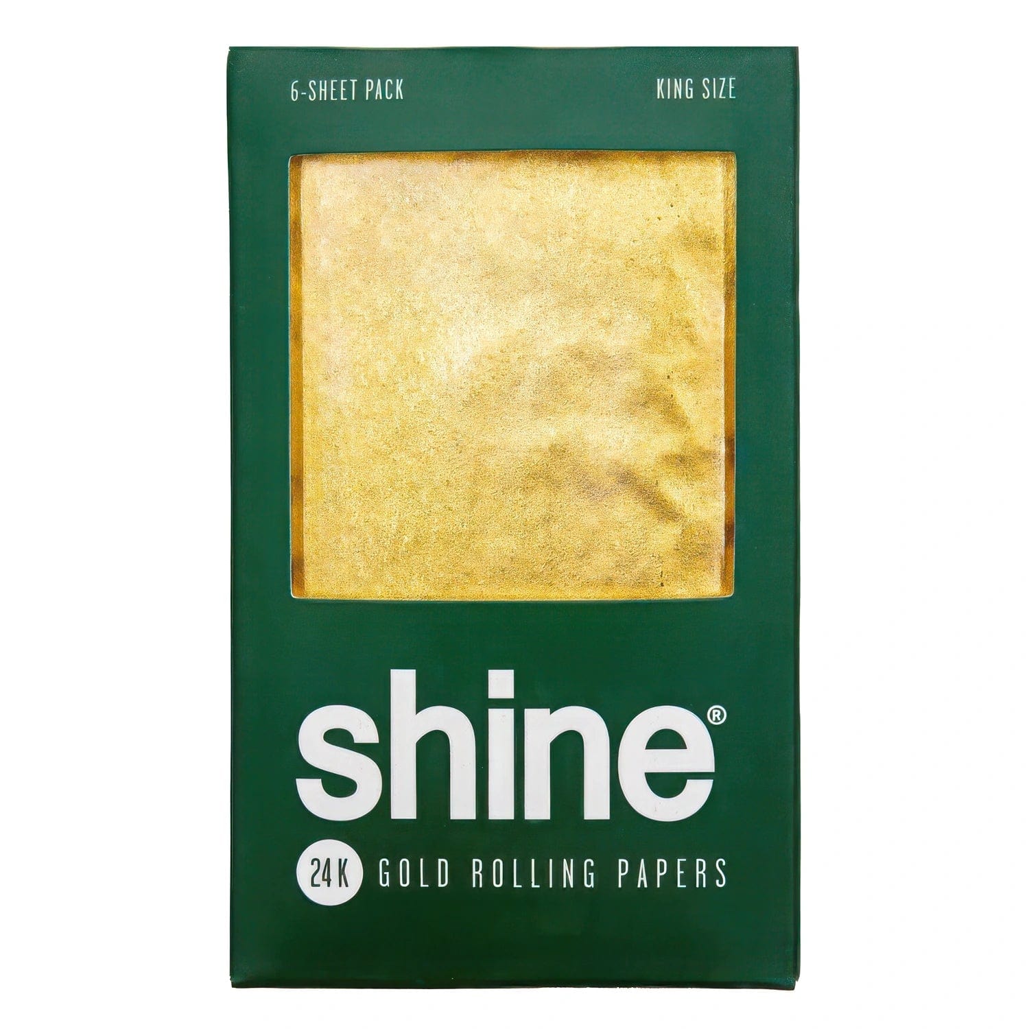 Shine Each Shine 24k Sheet Pack - King - 6pk Papers & Cones