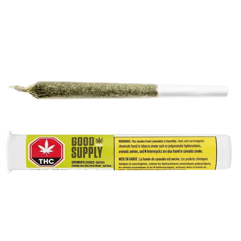 Good Supply Growers Choice Sativa Pre Roll Online: Lowest Price