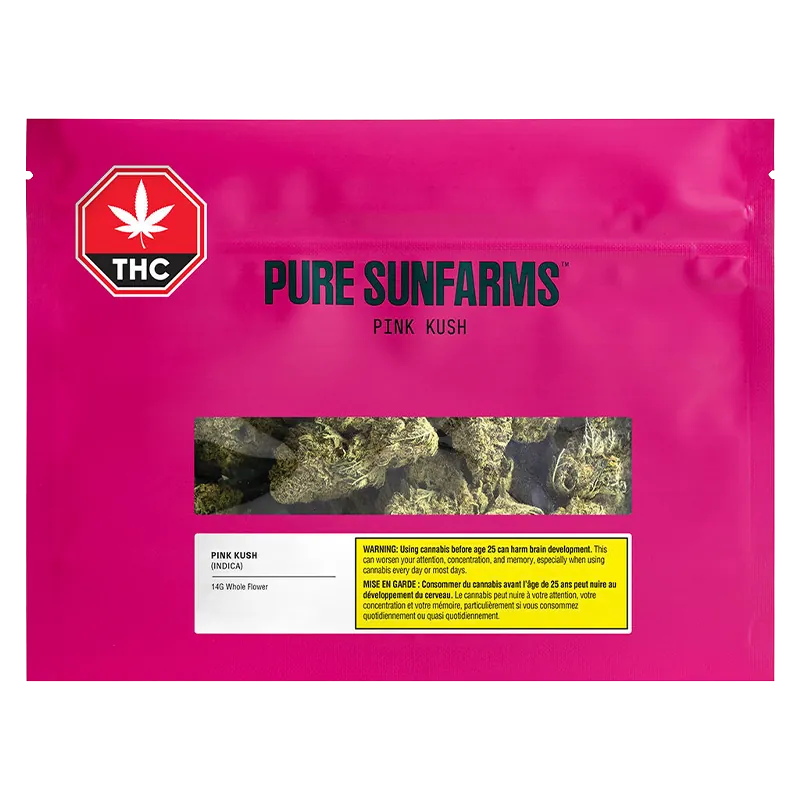 Pure Sunfarms 14 g Pink Kush Whole Flower