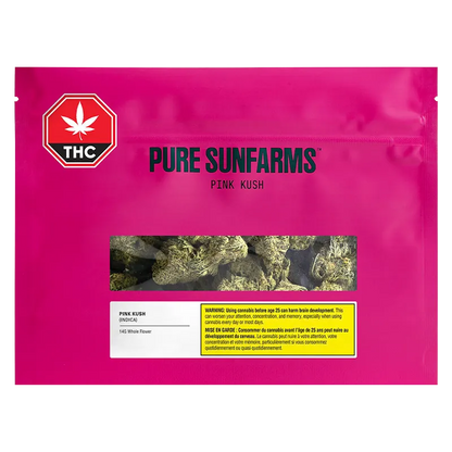 Pure Sunfarms 14 g Pink Kush Whole Flower