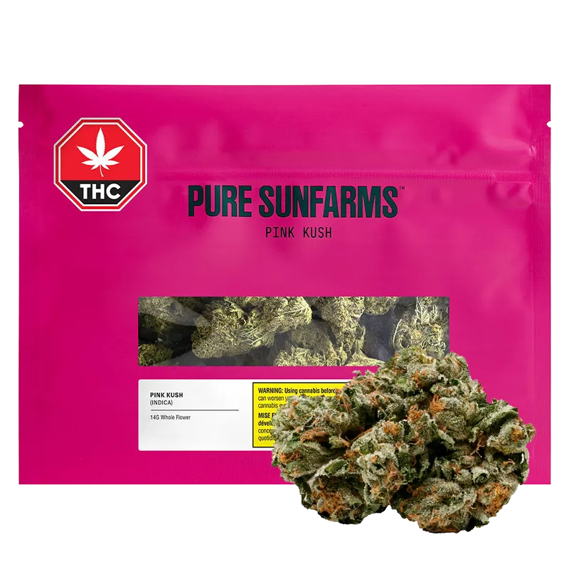 Pure Sunfarms 14 g Pink Kush Whole Flower