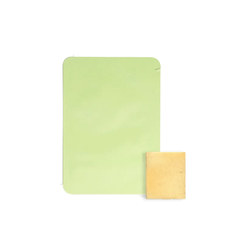 A flat lay shows the Park Life CBD Strips packaging against a plain white background, viewed from directly above.