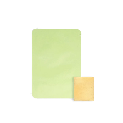 A flat lay shows the Park Life CBD Strips packaging against a plain white background, viewed from directly above.