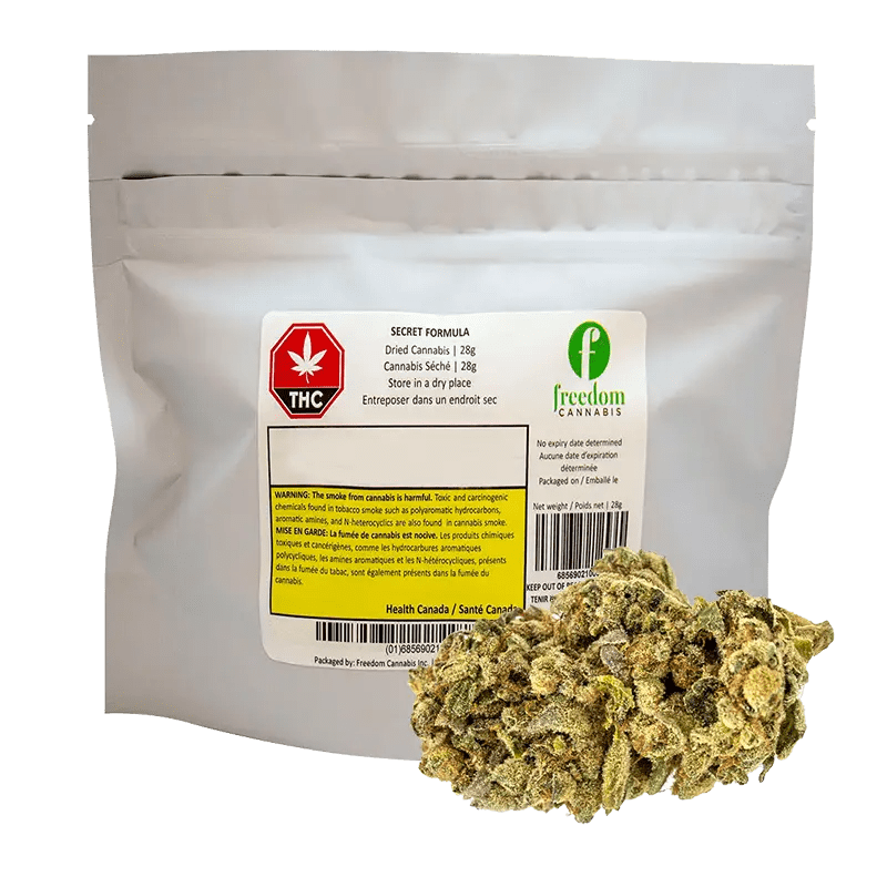Freedom Cannabis Secret Formula Indica 28g | Canna Cabana: Lowest