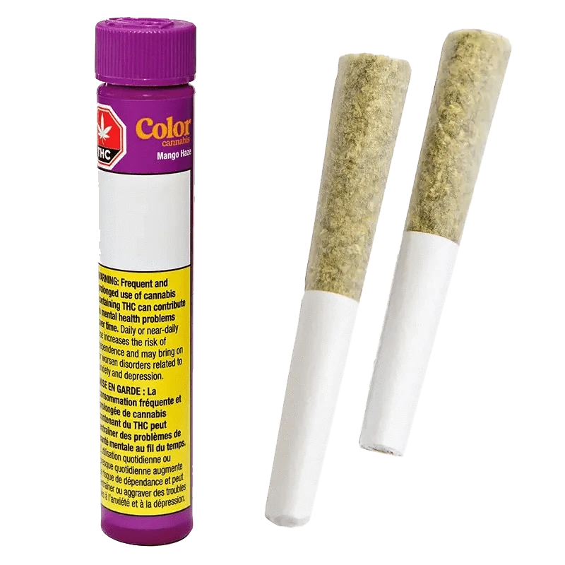 Color Cannabis ETB Mango Haze PR Sativa Pre Rolls 0.7g: Lowest