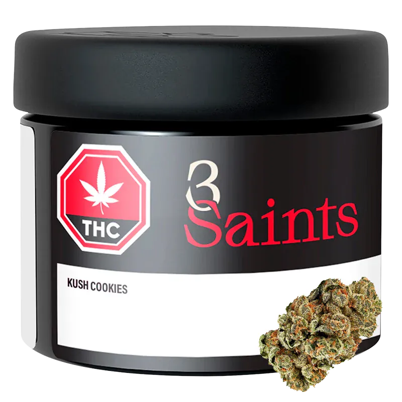 3Saints 3.5 g Kush Cookies Whole Flower