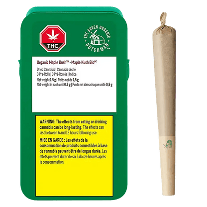 The Green Organic Dutchman Each Joints