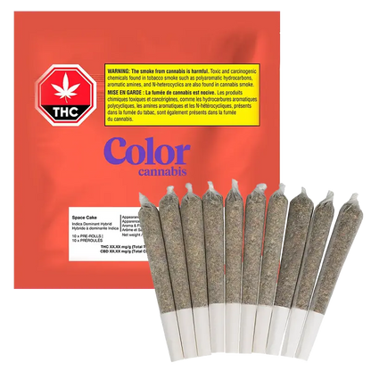 Color Cannabis Each Joints