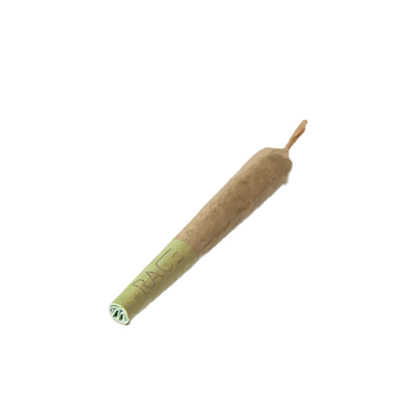 Close-up view of the Sputnik Pre Rolled 1 x 0.4 g, a small, cylindrical pre-roll against a plain white background.