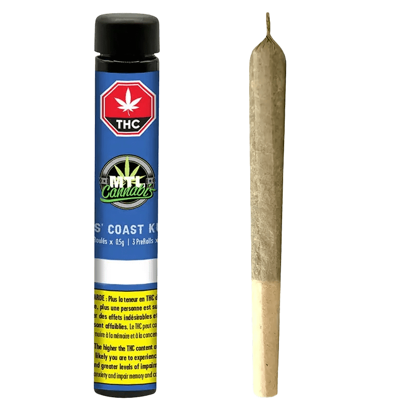 MTL Cannabis 3 x 0.5 g Joints