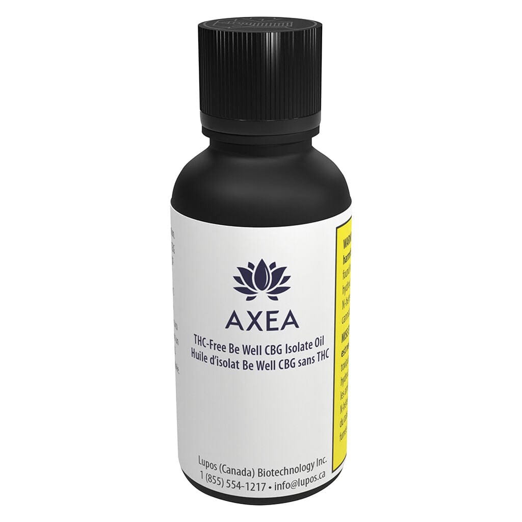 Axea 30 ml THC-Free Be well CBG Oils