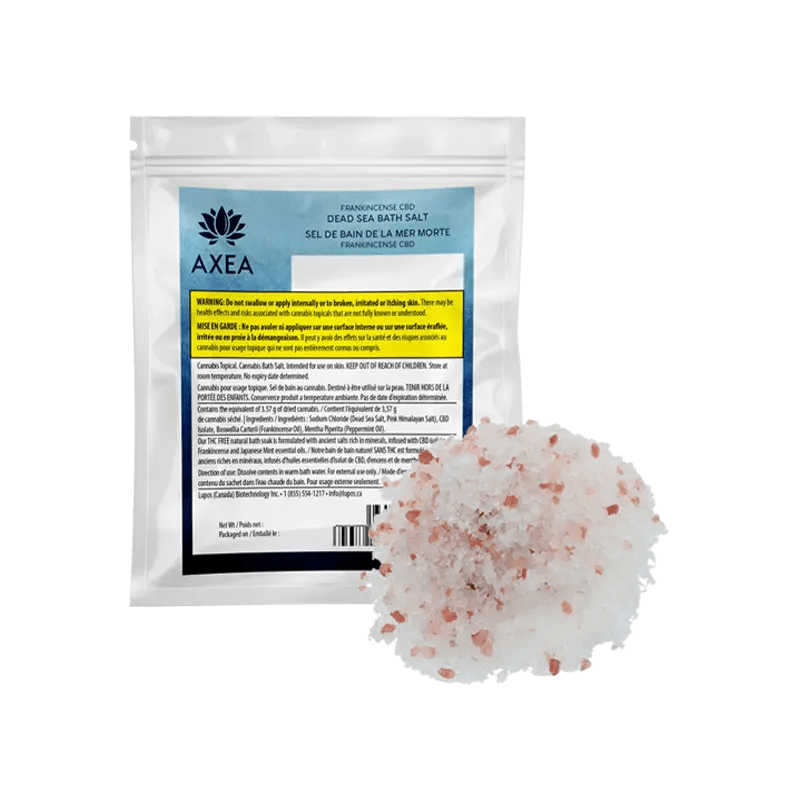 Axea 250 g Frankinsence Dead Sea Pink Himalayan Bath Salt Topicals