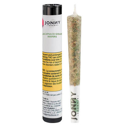 Jonny Chronic 5 g Acapulco Gold Reefers PR 10 x 0.5 g Pre-Rolls