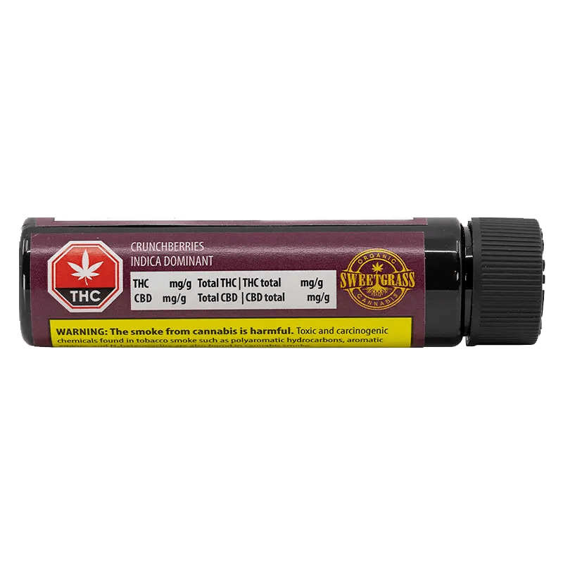 Sweetgrass Organic Cannabis 1.5 g Pre Roll