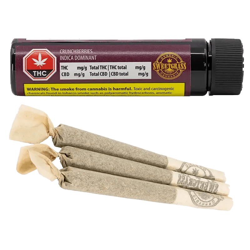 Sweetgrass Organic Cannabis 1.5 g Pre Roll