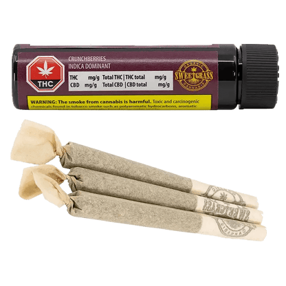 Sweetgrass Organic Cannabis 1.5 g Pre Roll