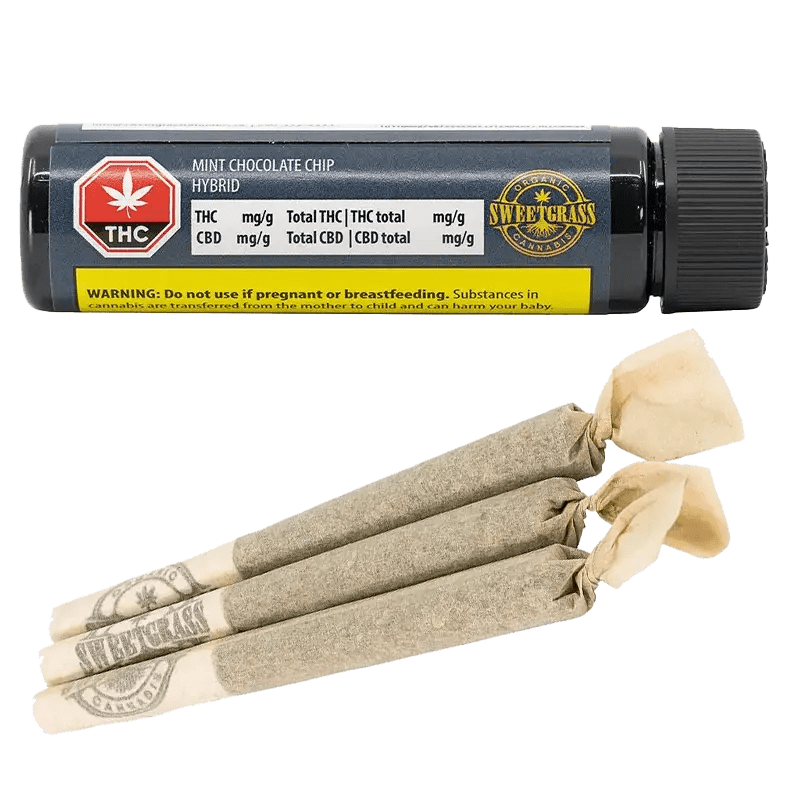 Sweetgrass Organic Cannabis 1.5 g Joints