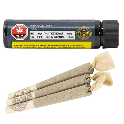 Sweetgrass Organic Cannabis 1.5 g Joints