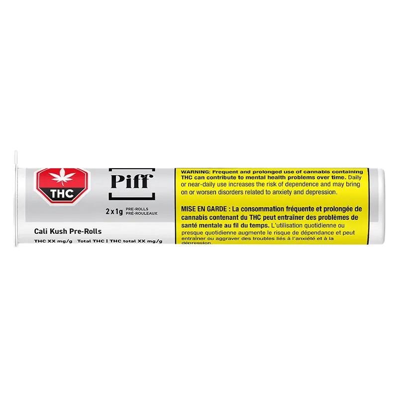 Piff 2 g Piff Cali Kush Indica Hand Rolled Joints | Canna Cabana Joints