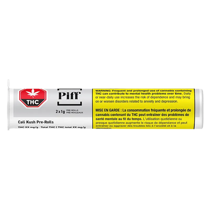 Piff 2 g Piff Cali Kush Indica Hand Rolled Joints | Canna Cabana Joints