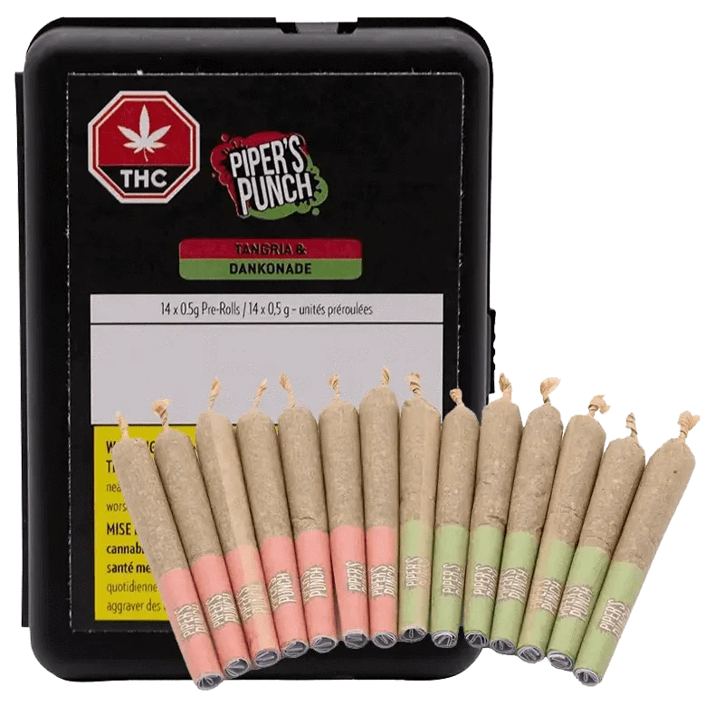 Piper's Punch Tangria & Dank N Stormy Pre Rolls - 7g Total: Lowest Price