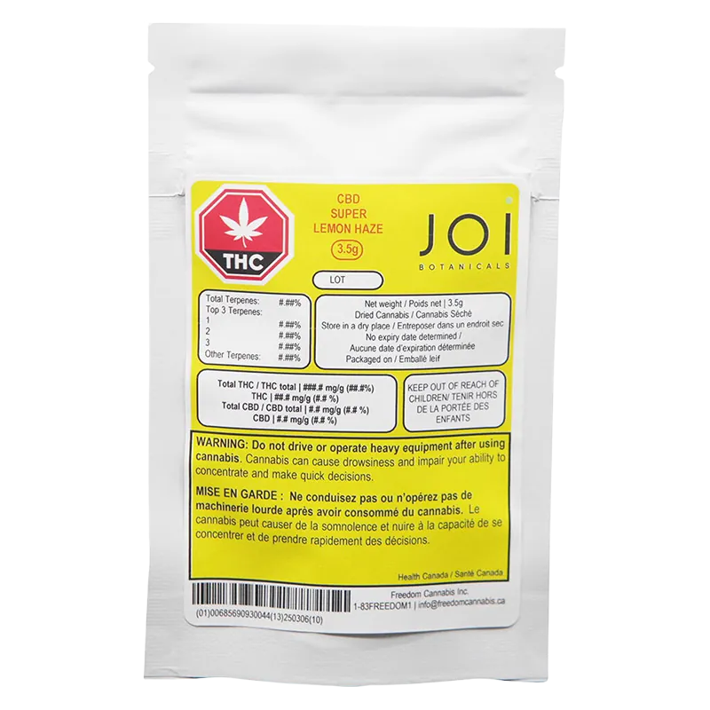 Joi Botanicals Super Lemon Haze: Lowest Price | Canna Cabana
