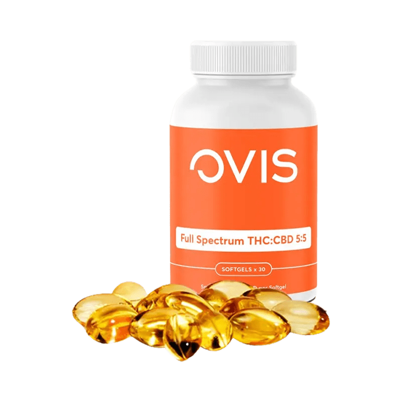 Ovis 30 Caps Full Spectrum Balanced 5:5 (THC:CBD) Capsules & Soft Gels