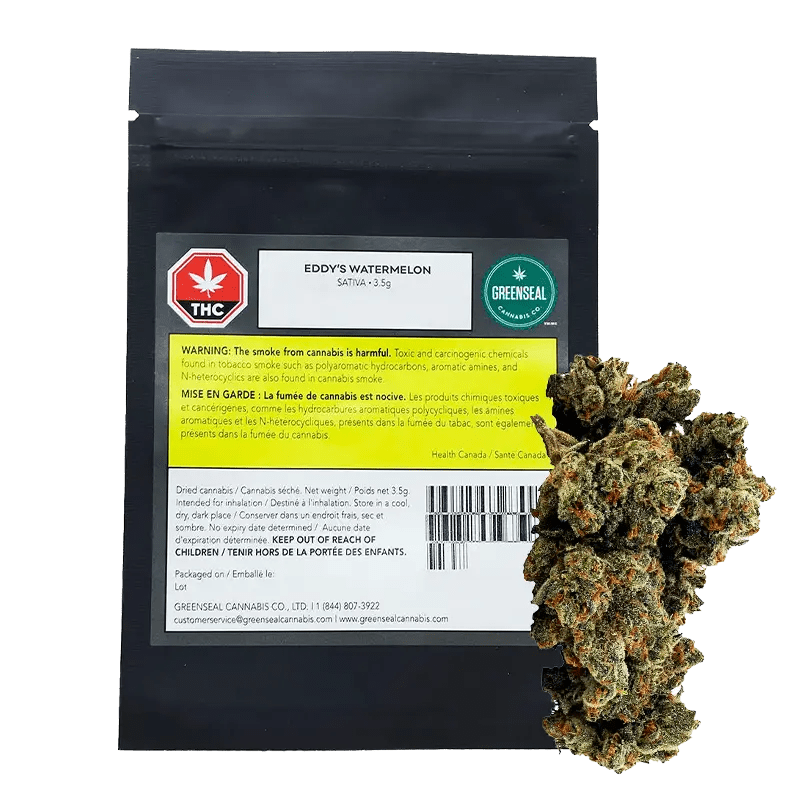 GreenSeal Eddy's Watermelon Sativa 3.5G | Canna Cabana: Lowest Price