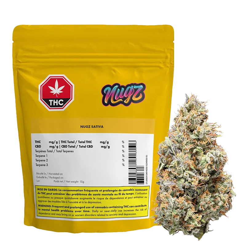NugZ 14 g NugZ Sativa 50 - Buy NugZ Sativa at Canna Cabana Online Whole Flower
