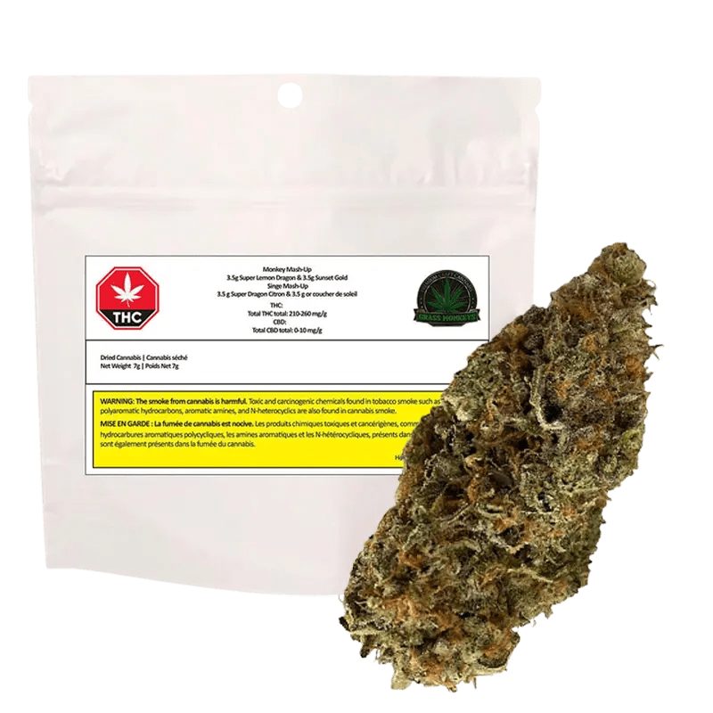 Grass Monkeys Premium Craft Cannabis 7 g Whole Flower