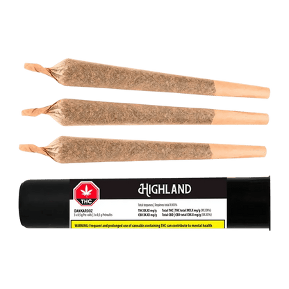 Highland Grow Each Pre Roll Packs