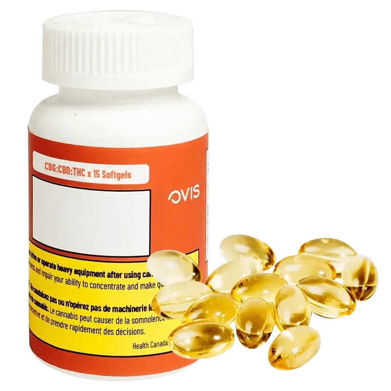 Ovis CBG Full Spectrum Softgels Alberta Made | Canna Cabana