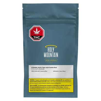 Front view of the “Purple Punch Out + Ultra Jean G Holy PR” package, displaying the bold branding against a purple and white background.