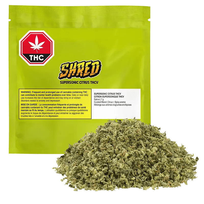 Shred Supersonic Citrus THCv 3:1 Broad Spectrum: Lowest Price