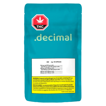 Decimal 90 Caps Capsules & Soft Gels