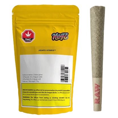 Nugz Joints 12x0.6g Pre Roll