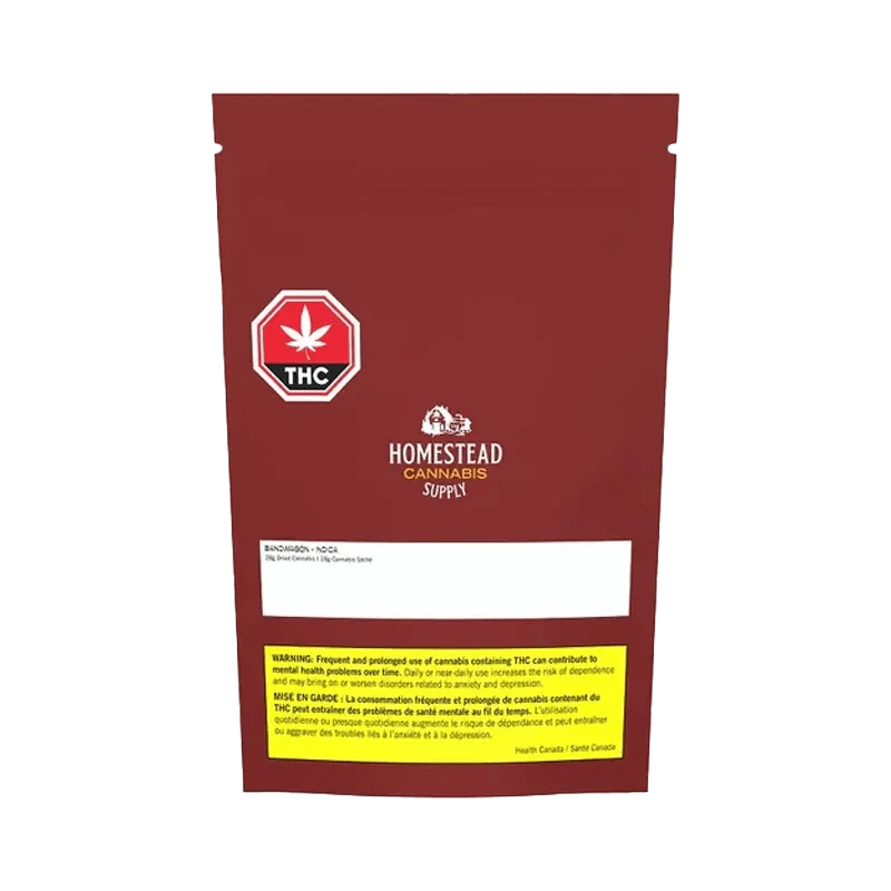 Front view of the Bandwagon Rotational packaging with bold red text and branding, against a white background.