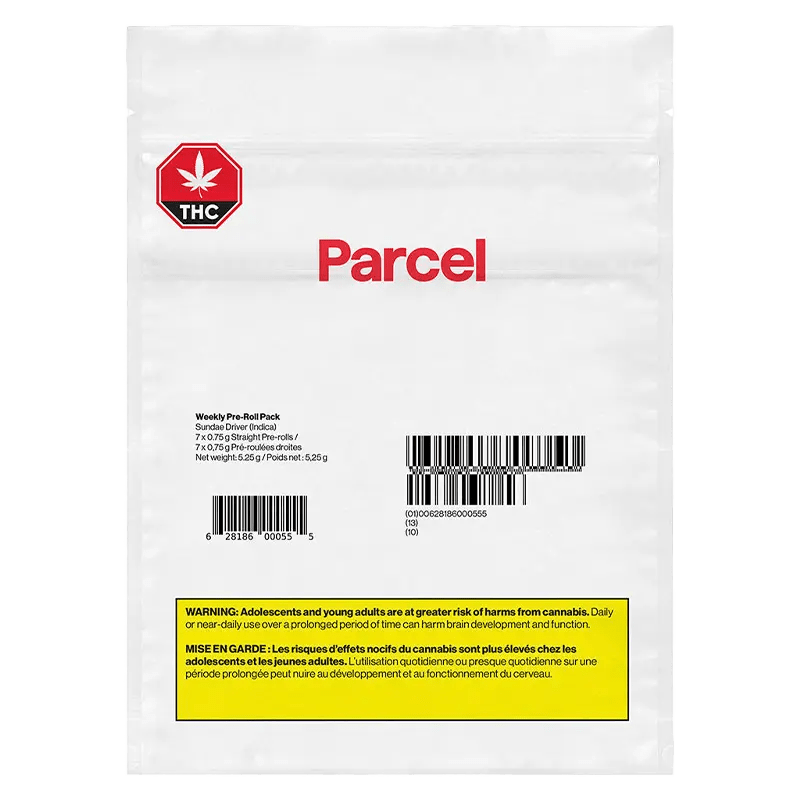 Parcel 5.25 g Straight Roll Joints