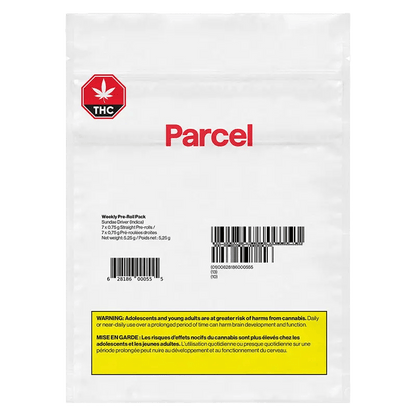 Parcel 5.25 g Straight Roll Joints