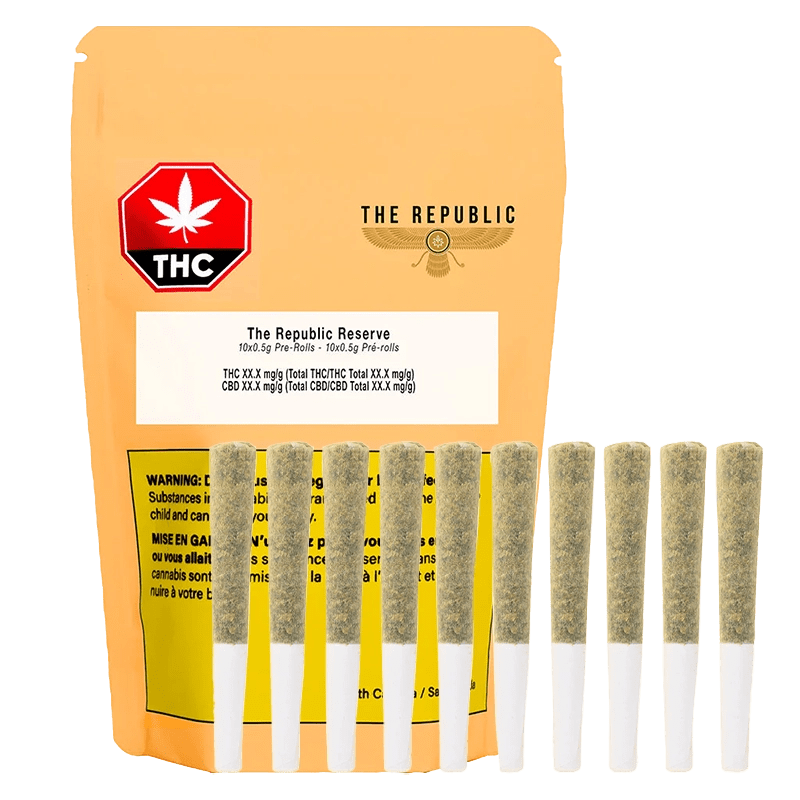 The Republic 5 g Reserve PR 10 x 0.5 g Joints