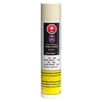 Dom Jackson 1.5 g Dom Jackson - Ghost Banner PR Hybrid Strain (1.5g) Joints